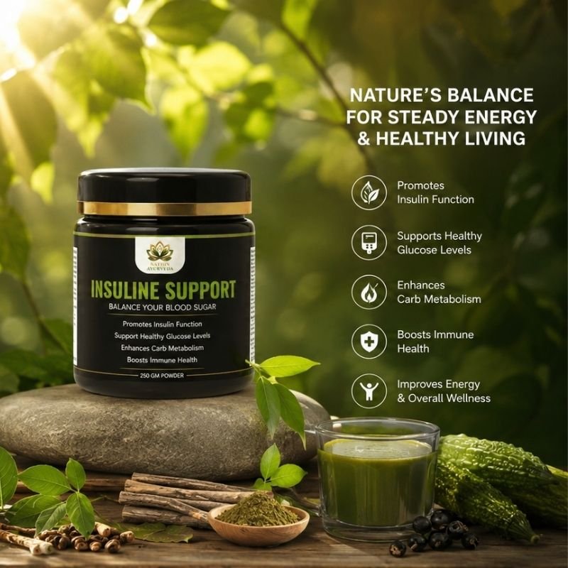 Insuline Support – Natural Ayurvedic Wellness Formula