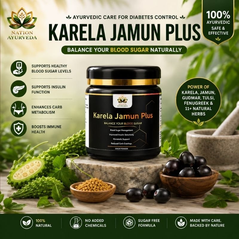Karela Jamun Plus – Ayurvedic Blood Sugar Support Formula